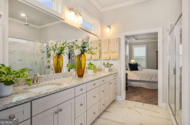 Located in Lakeview-Heron Bay's only gated section-this elegant on Canongate At Heron Bay in Georgia - for sale on GolfHomes.com, golf home, golf lot