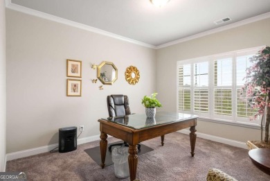 Located in Lakeview-Heron Bay's only gated section-this elegant on Canongate At Heron Bay in Georgia - for sale on GolfHomes.com, golf home, golf lot
