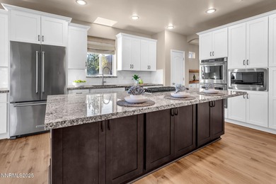 Welcome to 3149 Gladiola Court, a stunning two-story custom home on The Resort At Red Hawk  in Nevada - for sale on GolfHomes.com, golf home, golf lot