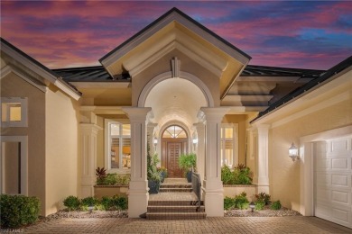 Welcome to this stunning Golf Estate nestled on the 3rd hole of on Colliers Reserve Country Club in Florida - for sale on GolfHomes.com, golf home, golf lot