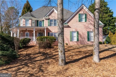 An Exquisite Brick Beauty with Breathtaking Golf Course Views, a on Hamilton Mill Golf Club in Georgia - for sale on GolfHomes.com, golf home, golf lot