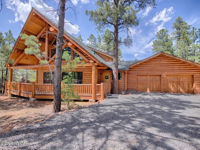 Welcome to your *FULLY FURNISHED* rustic log cabin nestled in on Torreon Golf Club in Arizona - for sale on GolfHomes.com, golf home, golf lot