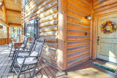 Welcome to your *FULLY FURNISHED* rustic log cabin nestled in on Torreon Golf Club in Arizona - for sale on GolfHomes.com, golf home, golf lot