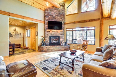 Welcome to your *FULLY FURNISHED* rustic log cabin nestled in on Torreon Golf Club in Arizona - for sale on GolfHomes.com, golf home, golf lot