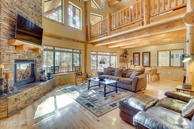 Welcome to your *FULLY FURNISHED* rustic log cabin nestled in on Torreon Golf Club in Arizona - for sale on GolfHomes.com, golf home, golf lot