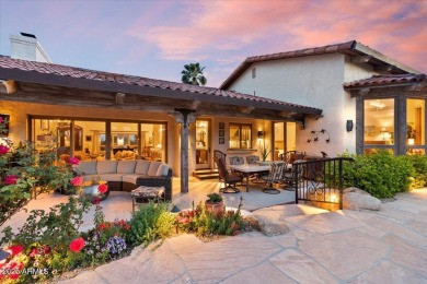 Nestled behind the elegant oleander walls and the 24-hour manned on Pinnacle Peak Country Club in Arizona - for sale on GolfHomes.com, golf home, golf lot