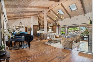 Nestled behind the elegant oleander walls and the 24-hour manned on Pinnacle Peak Country Club in Arizona - for sale on GolfHomes.com, golf home, golf lot