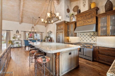 Nestled behind the elegant oleander walls and the 24-hour manned on Pinnacle Peak Country Club in Arizona - for sale on GolfHomes.com, golf home, golf lot