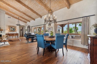 Nestled behind the elegant oleander walls and the 24-hour manned on Pinnacle Peak Country Club in Arizona - for sale on GolfHomes.com, golf home, golf lot