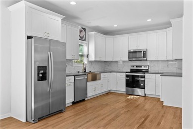 Welcome to this stunning contemporary home in sought-after East on East Lake Golf Club in Georgia - for sale on GolfHomes.com, golf home, golf lot