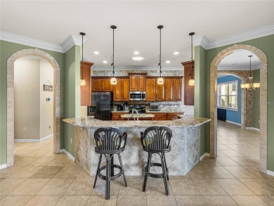 One or more photo(s) has been virtually staged. WATERFRONT on Lake Ashton Golf Club in Florida - for sale on GolfHomes.com, golf home, golf lot