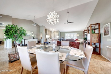 SIMPLY PERFECT!  Savor morning coffee on your expansive  patio on Trail Ridge Golf Course in Arizona - for sale on GolfHomes.com, golf home, golf lot