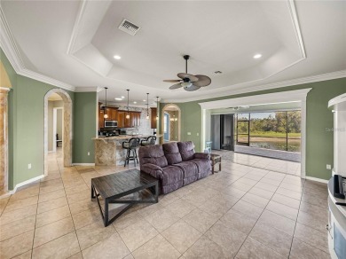 One or more photo(s) has been virtually staged. WATERFRONT on Lake Ashton Golf Club in Florida - for sale on GolfHomes.com, golf home, golf lot