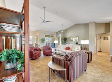 SIMPLY PERFECT!  Savor morning coffee on your expansive  patio on Trail Ridge Golf Course in Arizona - for sale on GolfHomes.com, golf home, golf lot