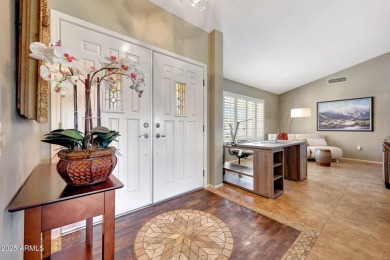 SIMPLY PERFECT!  Savor morning coffee on your expansive  patio on Trail Ridge Golf Course in Arizona - for sale on GolfHomes.com, golf home, golf lot