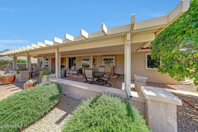 SIMPLY PERFECT!  Savor morning coffee on your expansive  patio on Trail Ridge Golf Course in Arizona - for sale on GolfHomes.com, golf home, golf lot
