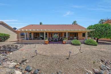 SIMPLY PERFECT!  Savor morning coffee on your expansive  patio on Trail Ridge Golf Course in Arizona - for sale on GolfHomes.com, golf home, golf lot