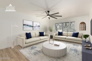 Beautifully remodeled 3-bedroom, 2-bath home in the heart of Sun on Sun City Lakes West and East in Arizona - for sale on GolfHomes.com, golf home, golf lot