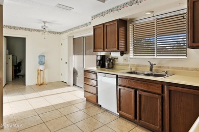 You will love this spacious 2 bed, 2 bath Sun City West home on Briarwood Country Club in Arizona - for sale on GolfHomes.com, golf home, golf lot