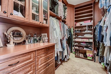 Experience the pinnacle of luxury living in this 8,447 SF on Red Rock Country Club in Nevada - for sale on GolfHomes.com, golf home, golf lot