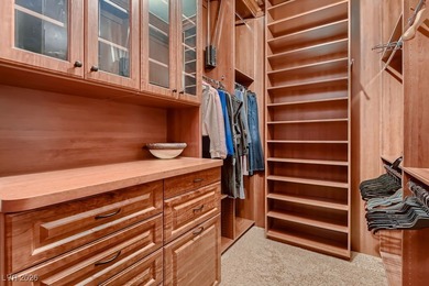 Experience the pinnacle of luxury living in this 8,447 SF on Red Rock Country Club in Nevada - for sale on GolfHomes.com, golf home, golf lot