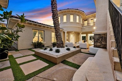 THIS GORGEOUS GOLF COURSE RESIDENCE OFFERS EXCEPTIONAL PRIVACY & on Southern Highlands Golf Club in Nevada - for sale on GolfHomes.com, golf home, golf lot