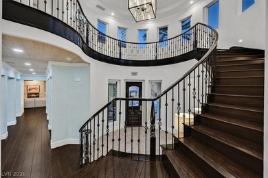 THIS GORGEOUS GOLF COURSE RESIDENCE OFFERS EXCEPTIONAL PRIVACY & on Southern Highlands Golf Club in Nevada - for sale on GolfHomes.com, golf home, golf lot