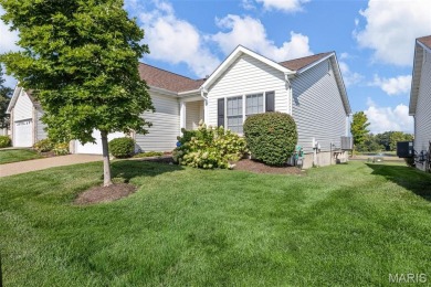 Situated in a desirable golf community, this 2-bedroom, 2-bath on Golf Club of Wentzville in Missouri - for sale on GolfHomes.com, golf home, golf lot