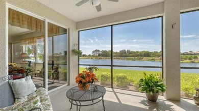 Enjoy spectacular water and golf views from this TURNKEY on River Strand Golf and Country Club At Heritage Harbour  in Florida - for sale on GolfHomes.com, golf home, golf lot