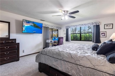 Wake up to sweeping golf course views in this distinctive on Palmetto-Pine Country Club in Florida - for sale on GolfHomes.com, golf home, golf lot