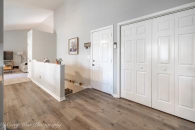 Discover this highly sought-after 3-bedroom, 2-bath ranch home on Bliss Creek Golf Club in Illinois - for sale on GolfHomes.com, golf home, golf lot
