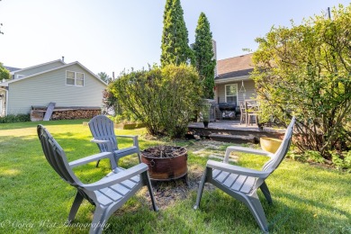 Discover this highly sought-after 3-bedroom, 2-bath ranch home on Bliss Creek Golf Club in Illinois - for sale on GolfHomes.com, golf home, golf lot