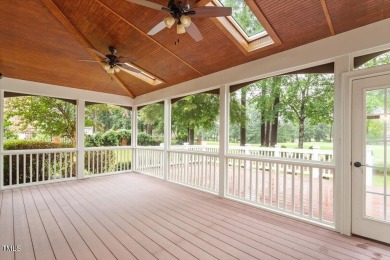 Exceptional estate-style home situated off the 7th fairway of on Brier Creek Country Club in North Carolina - for sale on GolfHomes.com, golf home, golf lot