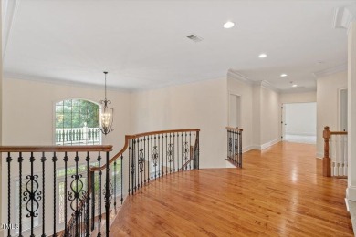 Exceptional estate-style home situated off the 7th fairway of on Brier Creek Country Club in North Carolina - for sale on GolfHomes.com, golf home, golf lot