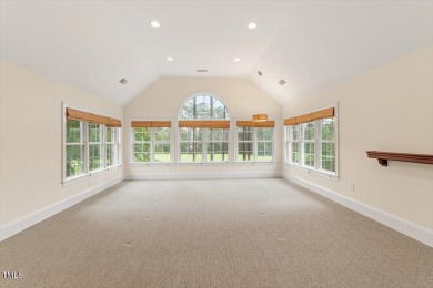 Exceptional estate-style home situated off the 7th fairway of on Brier Creek Country Club in North Carolina - for sale on GolfHomes.com, golf home, golf lot