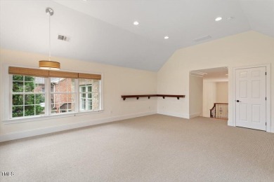 Exceptional estate-style home situated off the 7th fairway of on Brier Creek Country Club in North Carolina - for sale on GolfHomes.com, golf home, golf lot