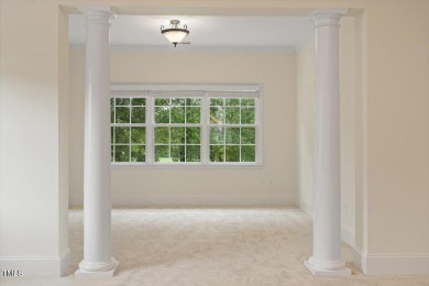Exceptional estate-style home situated off the 7th fairway of on Brier Creek Country Club in North Carolina - for sale on GolfHomes.com, golf home, golf lot