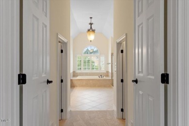 Exceptional estate-style home situated off the 7th fairway of on Brier Creek Country Club in North Carolina - for sale on GolfHomes.com, golf home, golf lot
