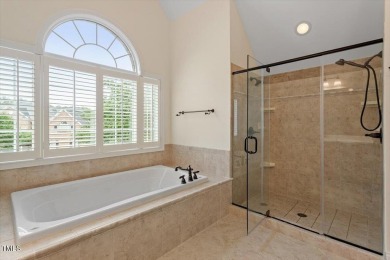 Exceptional estate-style home situated off the 7th fairway of on Brier Creek Country Club in North Carolina - for sale on GolfHomes.com, golf home, golf lot