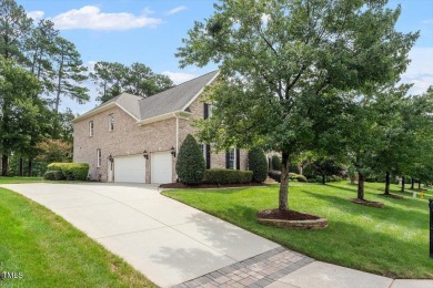Exceptional estate-style home situated off the 7th fairway of on Brier Creek Country Club in North Carolina - for sale on GolfHomes.com, golf home, golf lot