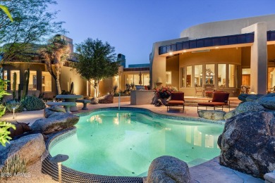 GOLF MEMBERSHIP AVAILABLE. Stunning Southwest Territorial on Desert Mountain Golf Club - Renegade Course in Arizona - for sale on GolfHomes.com, golf home, golf lot