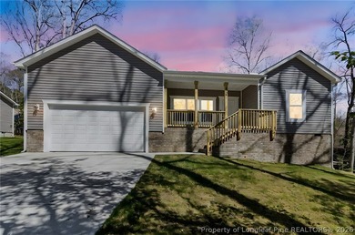 Beautiful new construction waterfront home located in the on Carolina Trace Country Club in North Carolina - for sale on GolfHomes.com, golf home, golf lot
