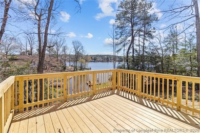Beautiful new construction waterfront home located in the on Carolina Trace Country Club in North Carolina - for sale on GolfHomes.com, golf home, golf lot