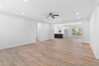 Beautiful new construction waterfront home located in the on Carolina Trace Country Club in North Carolina - for sale on GolfHomes.com, golf home, golf lot