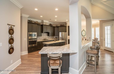 Beautiful custom home built by Babb Custom Homes with wonderful on Thistle Golf Club in North Carolina - for sale on GolfHomes.com, golf home, golf lot