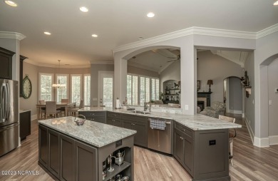 Beautiful custom home built by Babb Custom Homes with wonderful on Thistle Golf Club in North Carolina - for sale on GolfHomes.com, golf home, golf lot