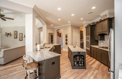 Beautiful custom home built by Babb Custom Homes with wonderful on Thistle Golf Club in North Carolina - for sale on GolfHomes.com, golf home, golf lot