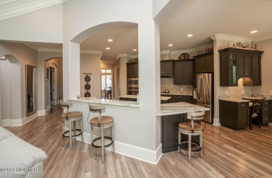 Beautiful custom home built by Babb Custom Homes with wonderful on Thistle Golf Club in North Carolina - for sale on GolfHomes.com, golf home, golf lot