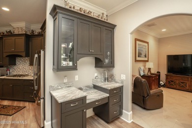 Beautiful custom home built by Babb Custom Homes with wonderful on Thistle Golf Club in North Carolina - for sale on GolfHomes.com, golf home, golf lot
