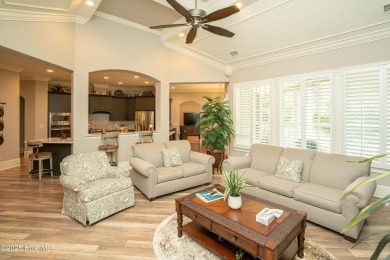 Beautiful custom home built by Babb Custom Homes with wonderful on Thistle Golf Club in North Carolina - for sale on GolfHomes.com, golf home, golf lot